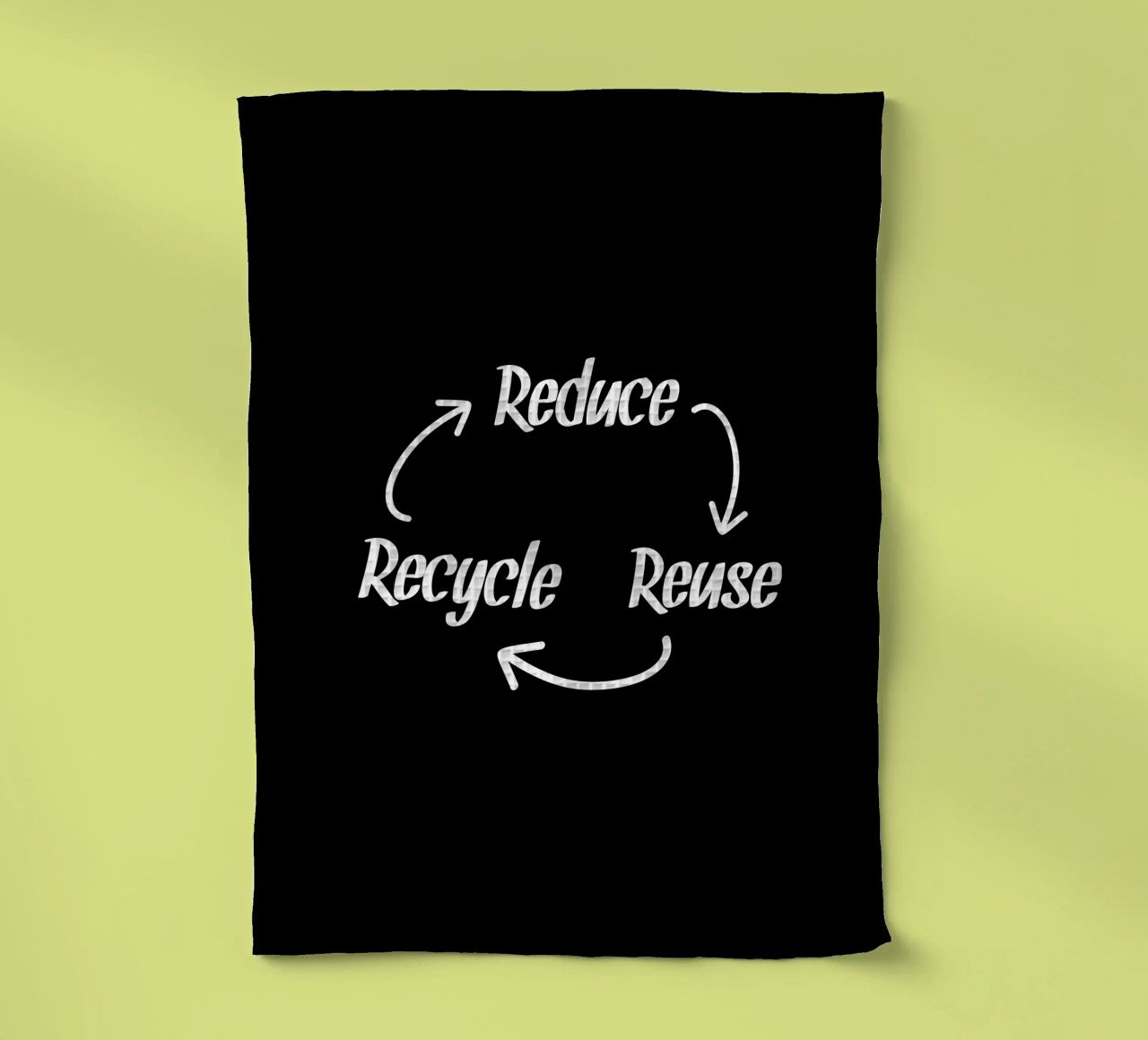 Reduce reuse recycle canovaccio da cucina da greencitiesmovement
