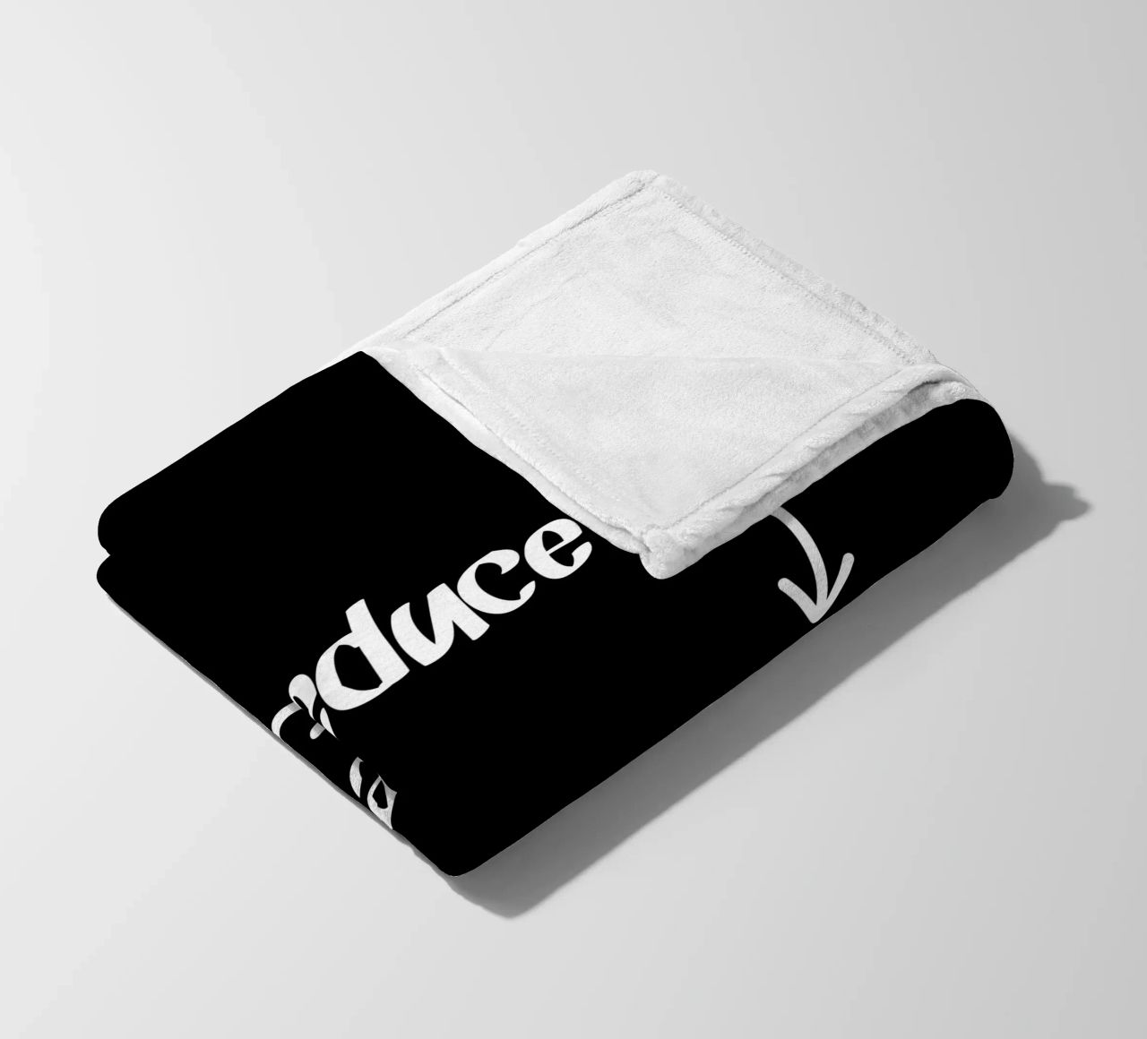 Reduce reuse recycle coperta in pile da greencitiesmovement