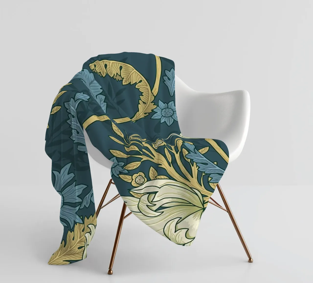 Morris Garden II coperta in pile da artographieHome