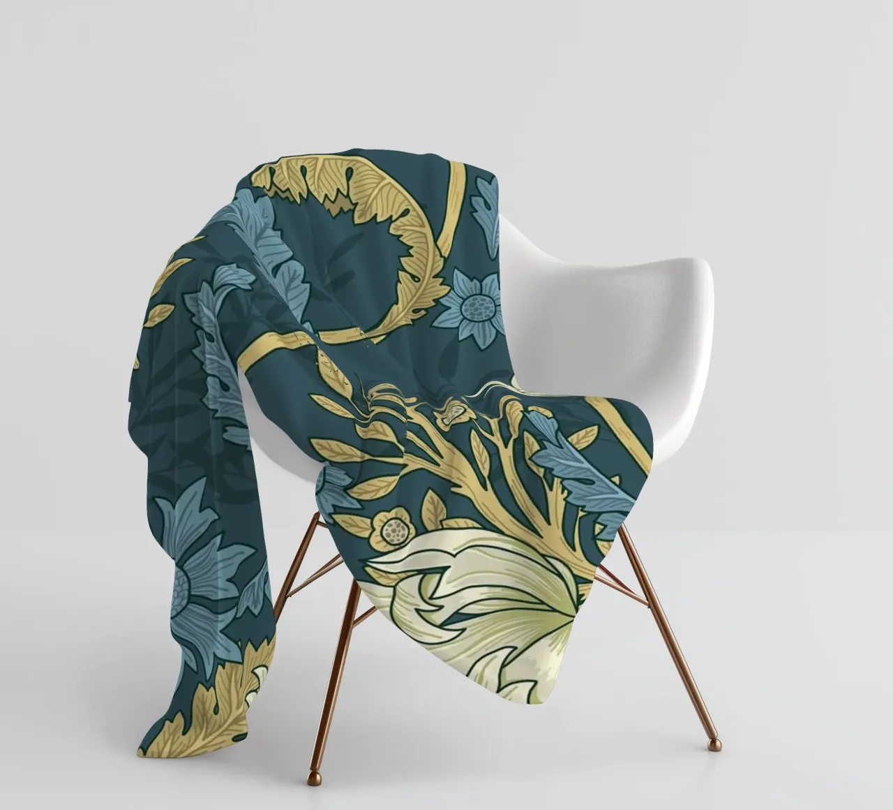 Morris Garden II coperta in pile da artographieHome