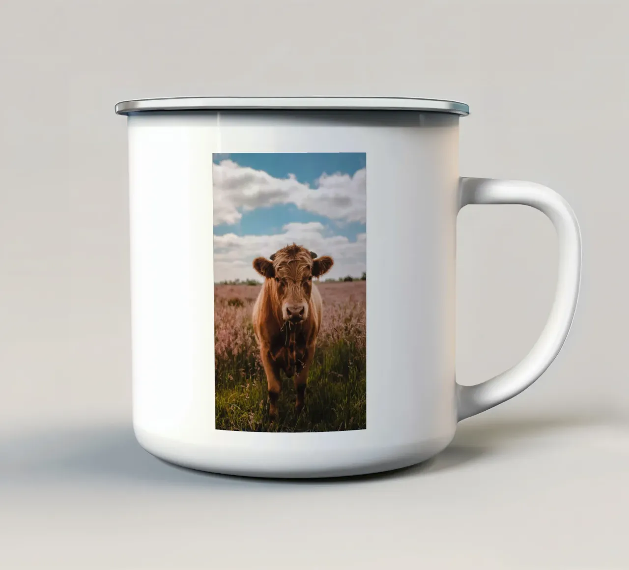 Angus Bulle Turbo 🐮 tazza in smalto da Sibbershusum