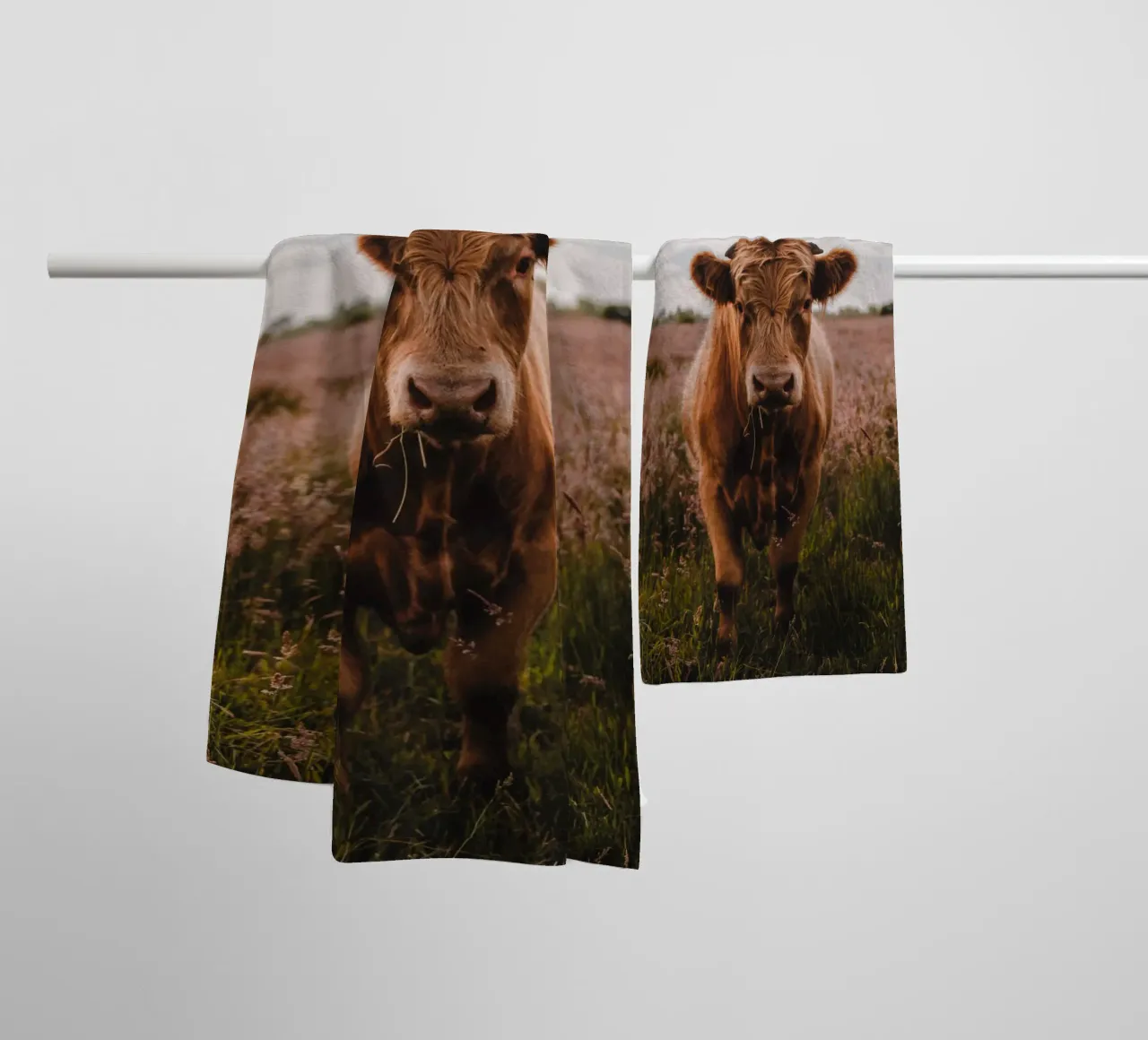 Angus Bulle Turbo 🐮 asciugamano da bagno da Sibbershusum
