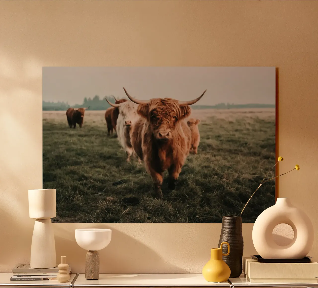 Highland cows 🐮 plexiglass da Sibbershusum