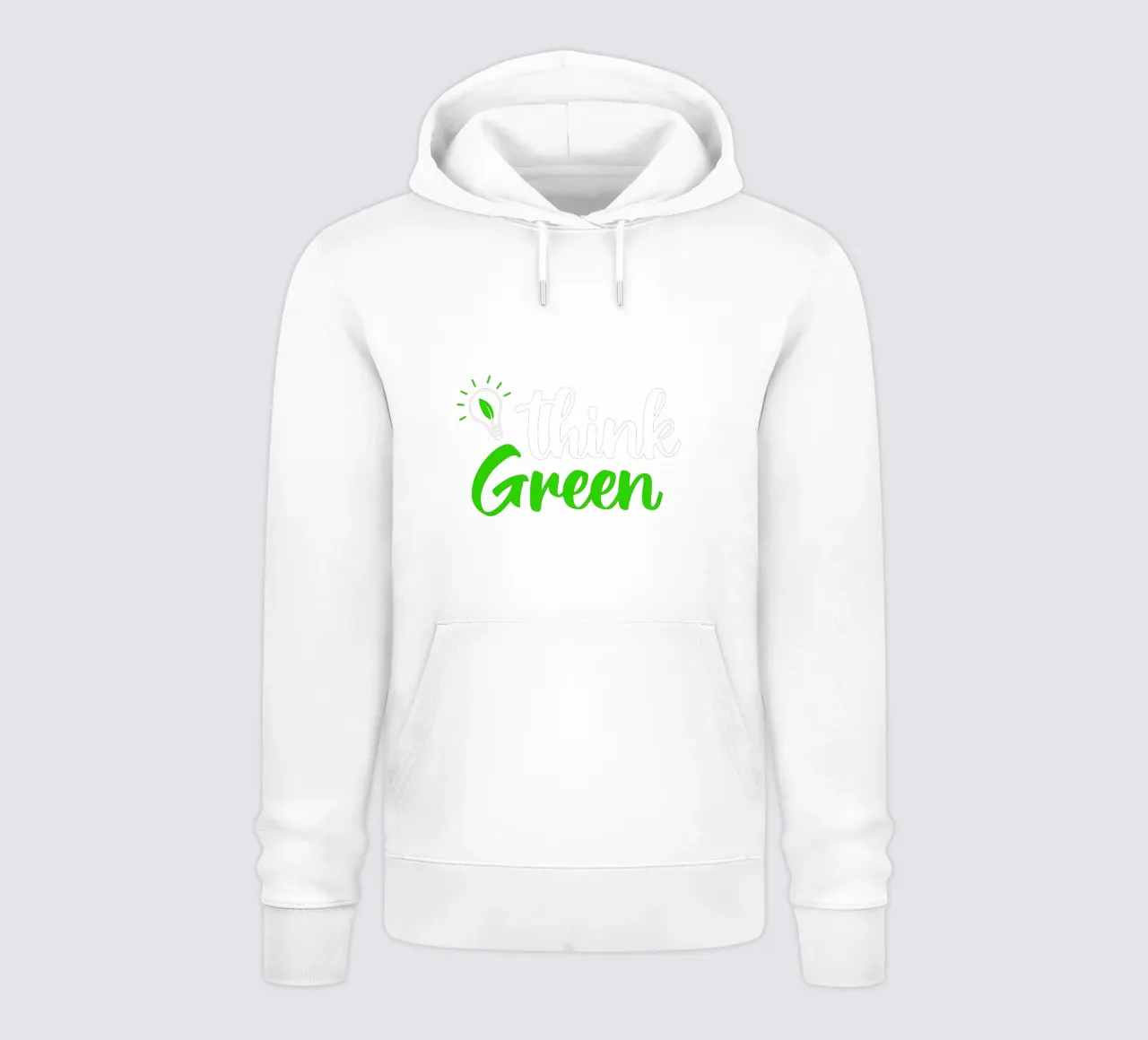 Think green felpa con cappuccio da greencitiesmovement