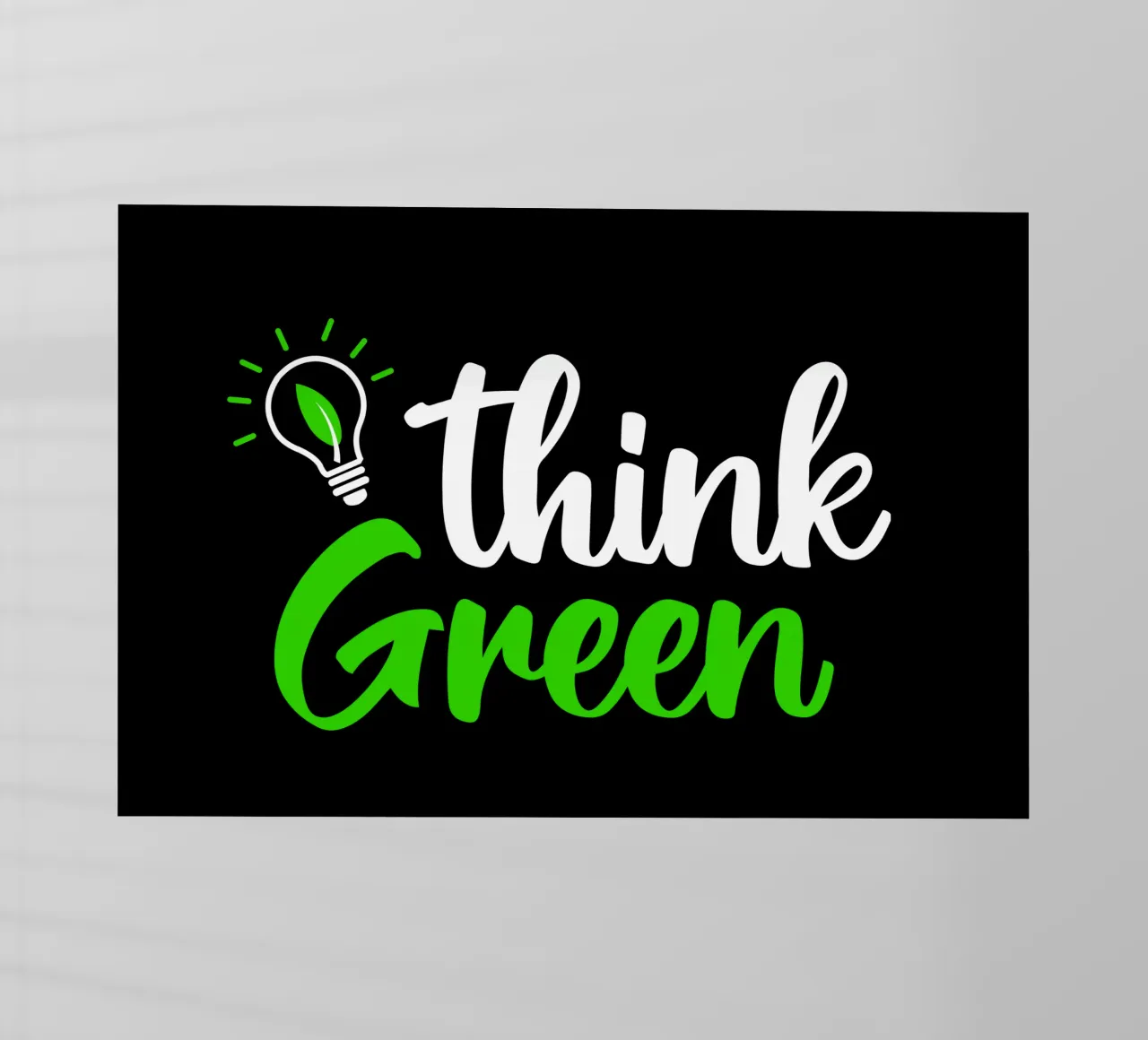 Think green pellicola backlit da greencitiesmovement
