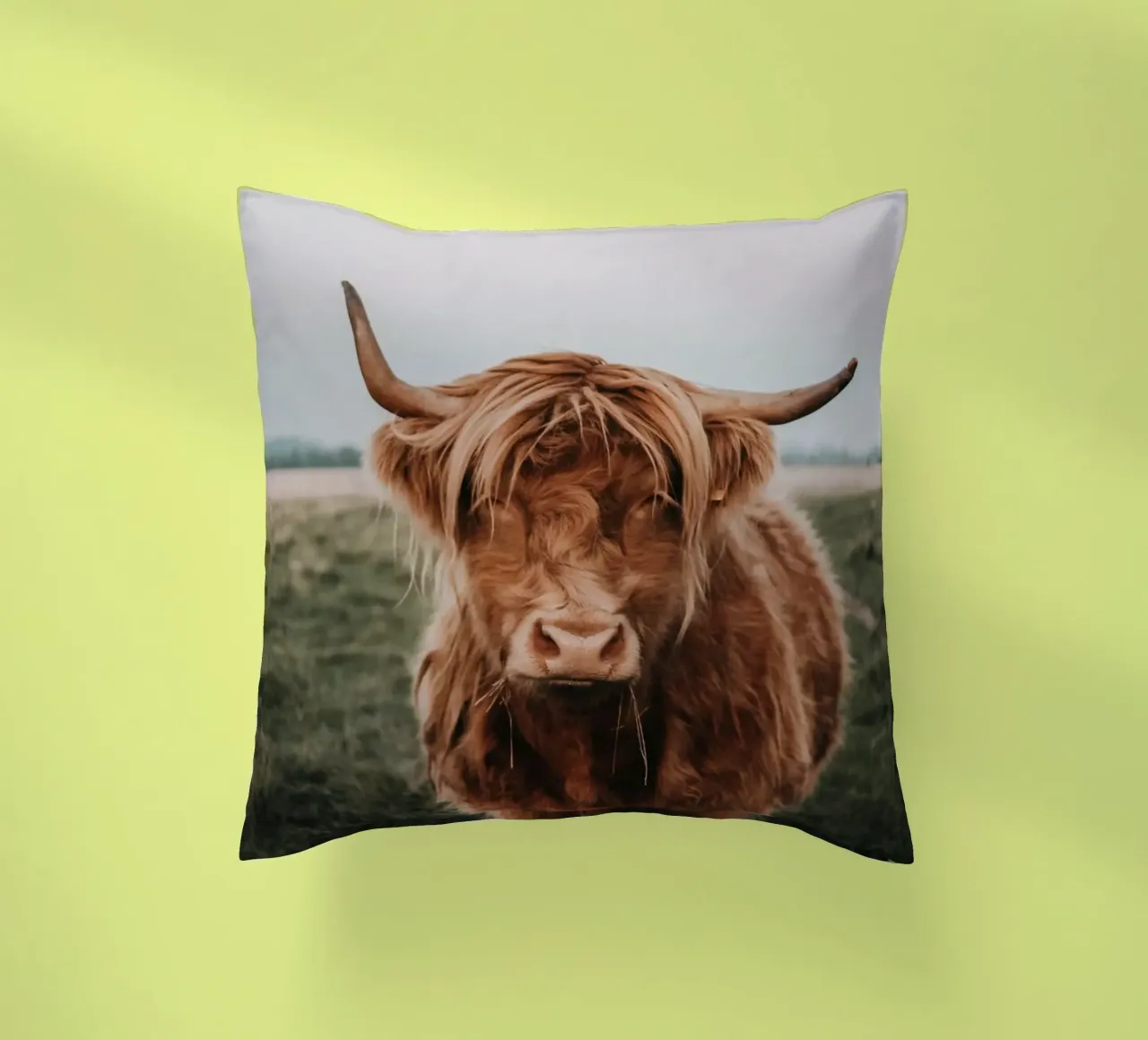 Ginnie - Bovini delle Highlands 🐮 cuscino da Sibbershusum