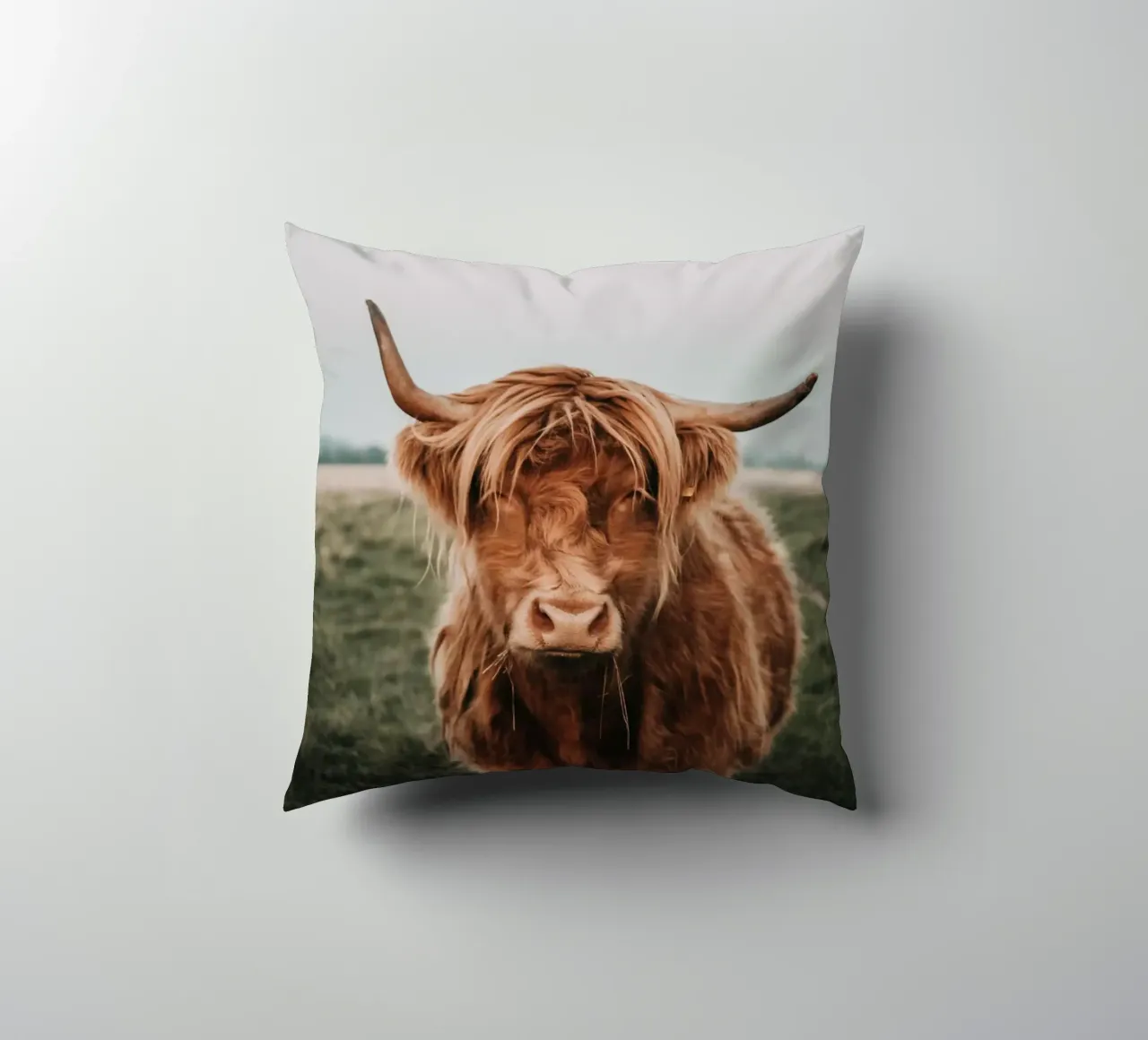 Ginnie - Bovini delle Highlands 🐮 cuscino da Sibbershusum