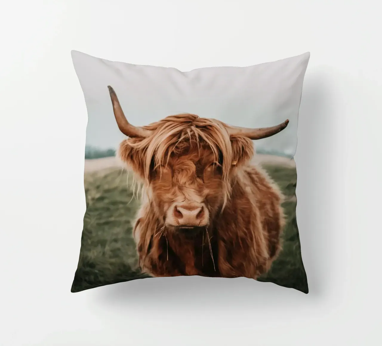 Ginnie - Bovini delle Highlands 🐮 cuscino da Sibbershusum
