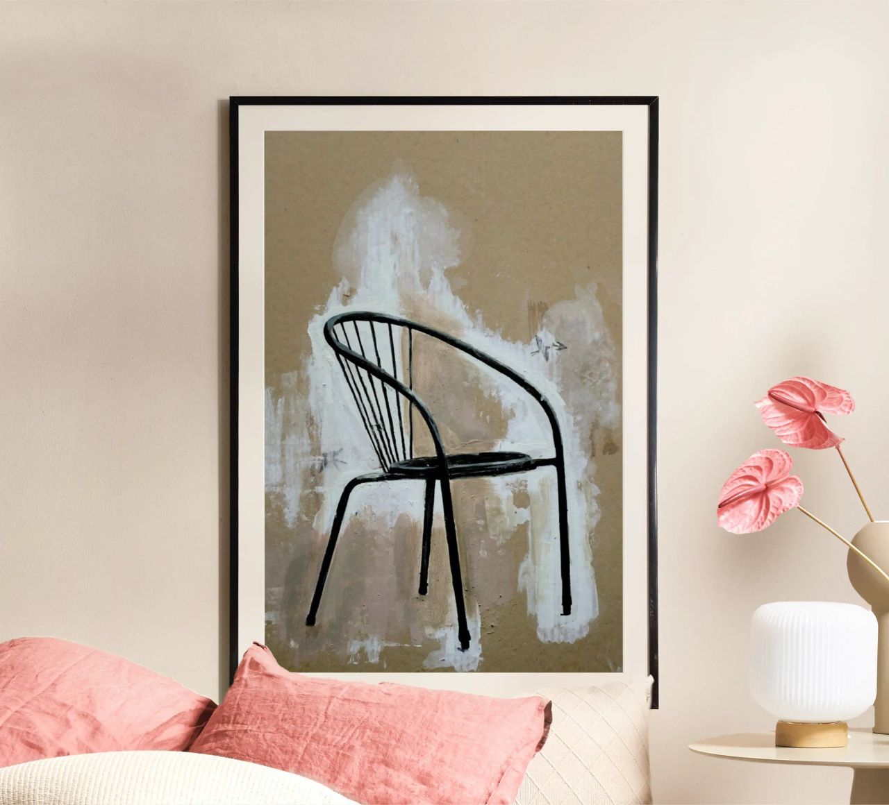 Velo Grablje - Chair Poster von David Diehl