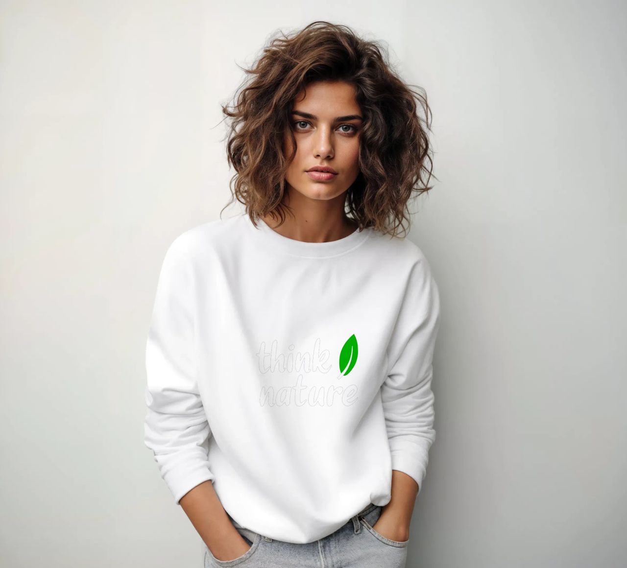 Think nature felpa da greencitiesmovement