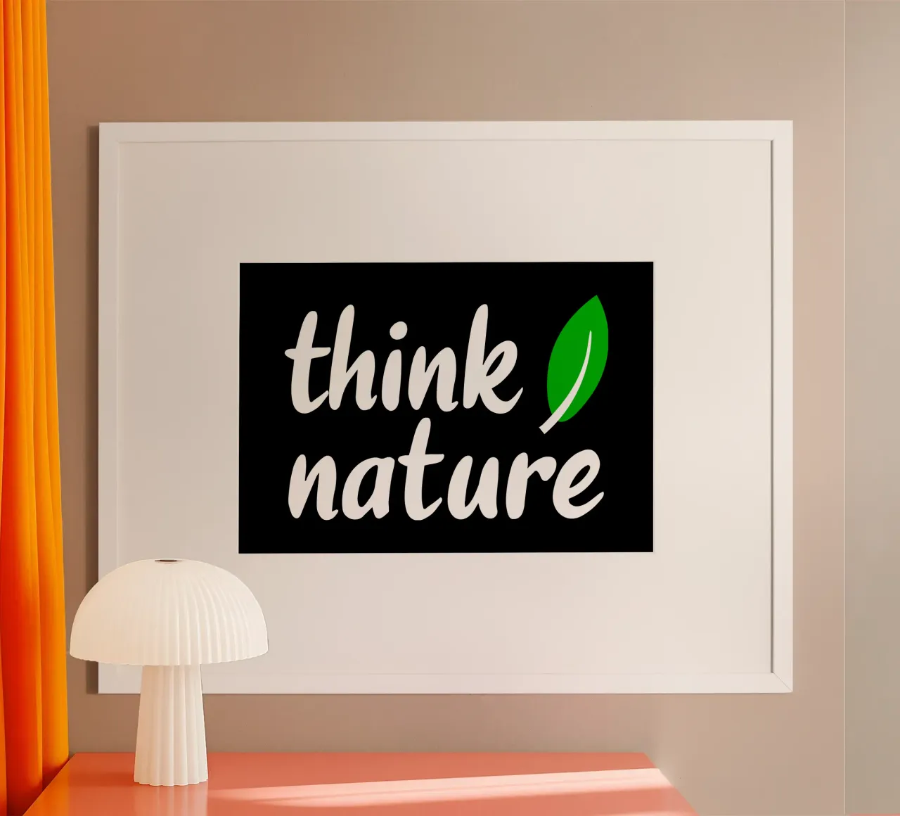 Think nature poster da greencitiesmovement