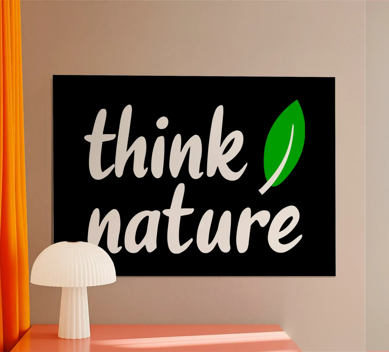 Think nature poster da greencitiesmovement