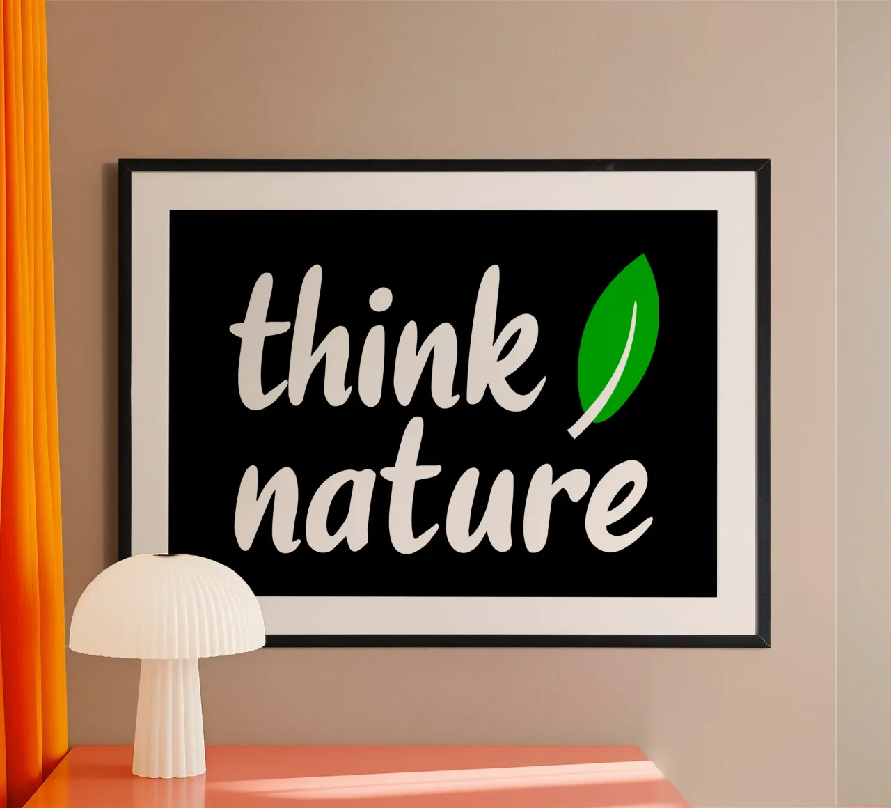 Think nature poster da greencitiesmovement