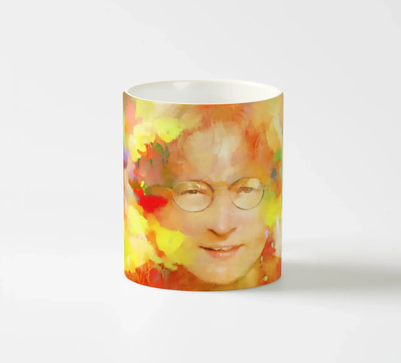 John Lennon - Sognatore di pace tazza in ceramica da Artascy Art
