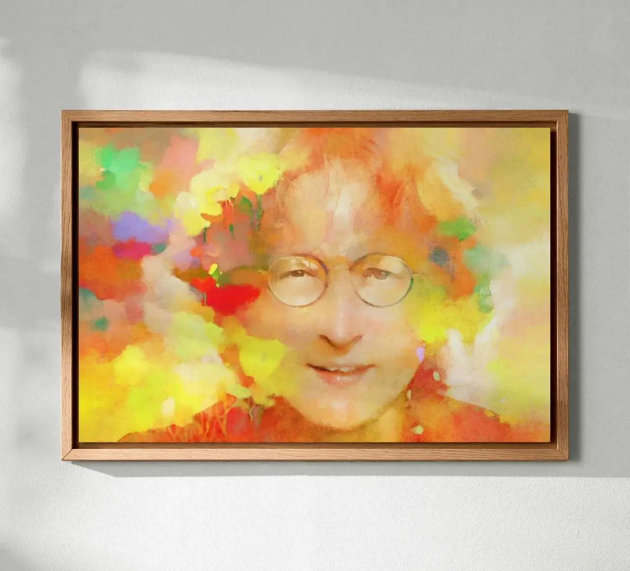 John Lennon - Sognatore di pace alluminio dibond da Artascy Art