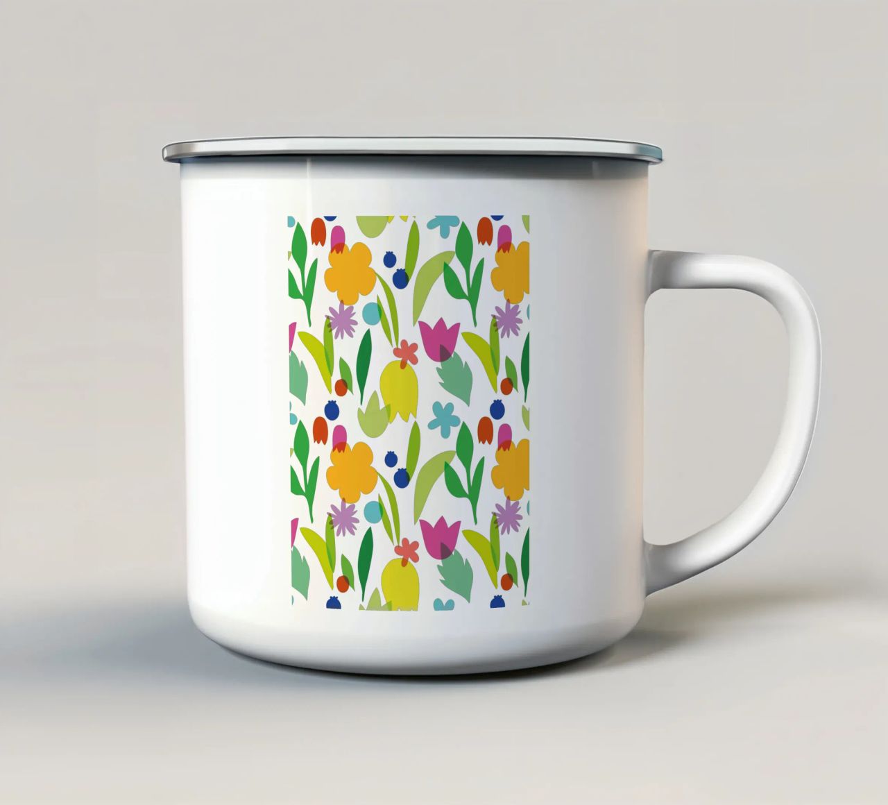 Wild and Free tazza in smalto da A Nordic Girl