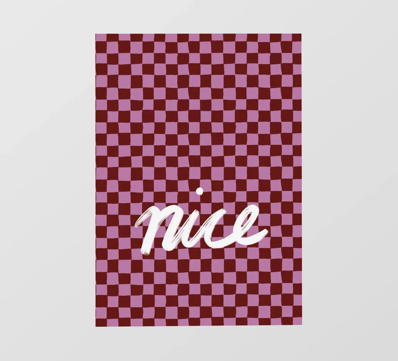 Nice check telo in pvc da Studio ROSAGRAU