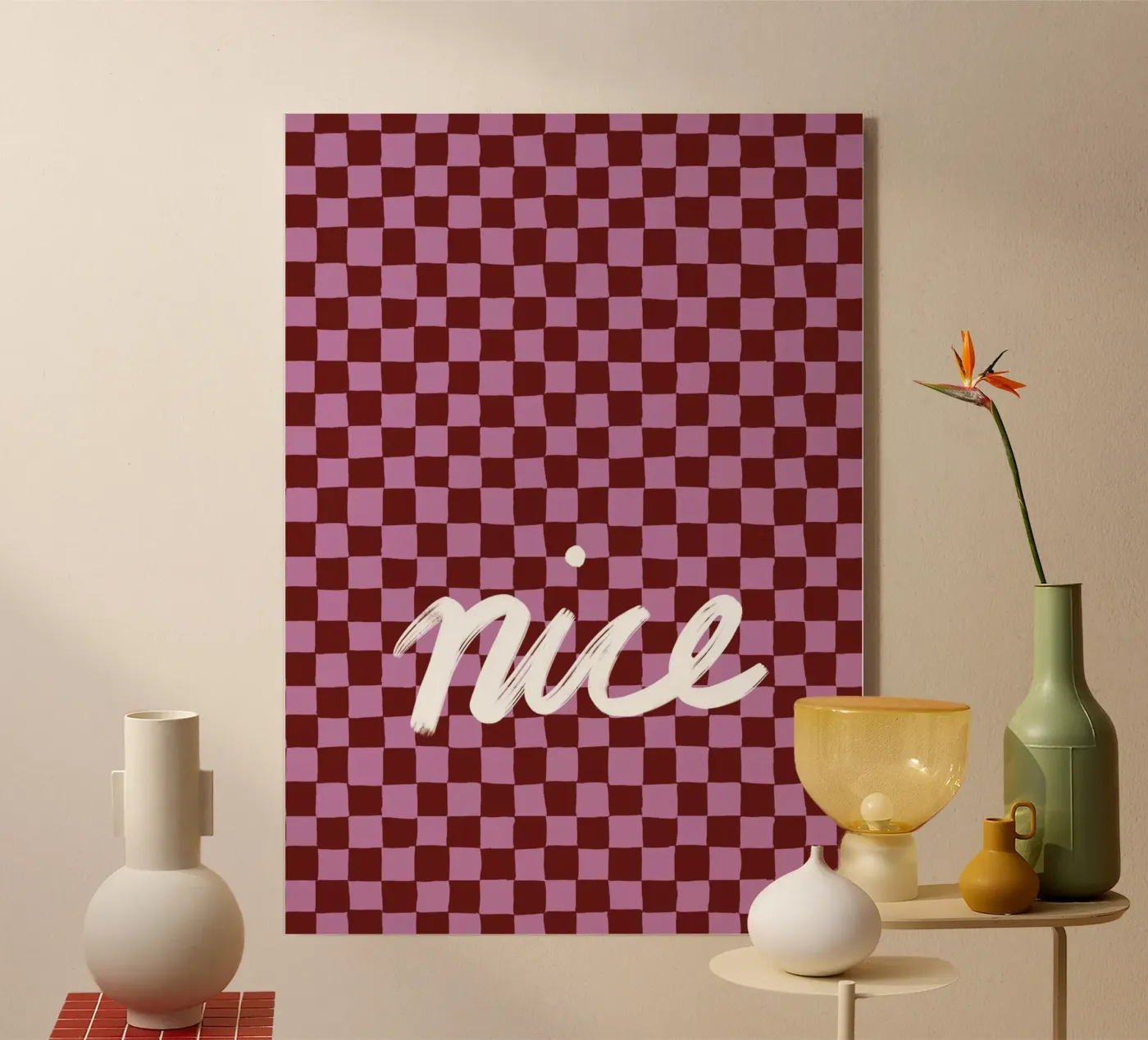 Nice check plexiglass da Studio ROSAGRAU