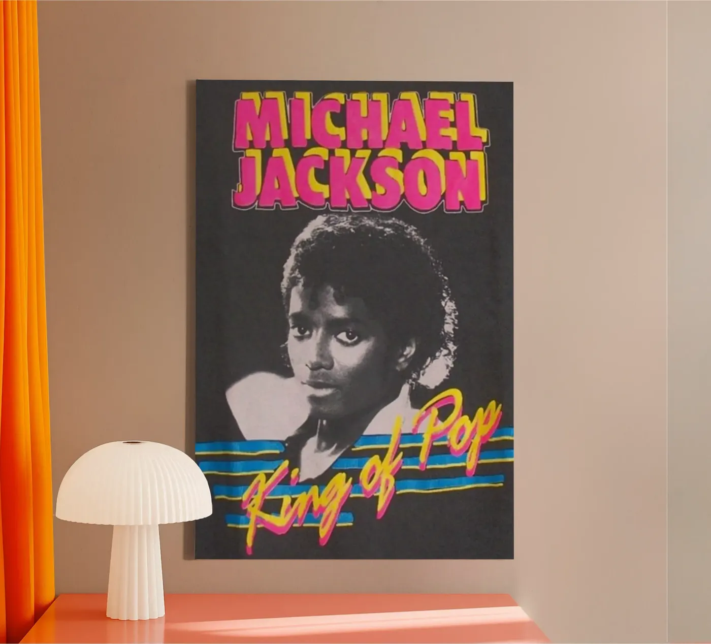 Michael Jackson tela da The movie shop