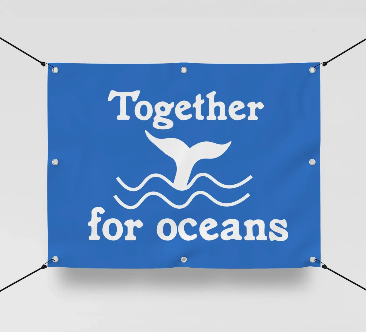 Together for oceans telo in pvc da greencitiesmovement