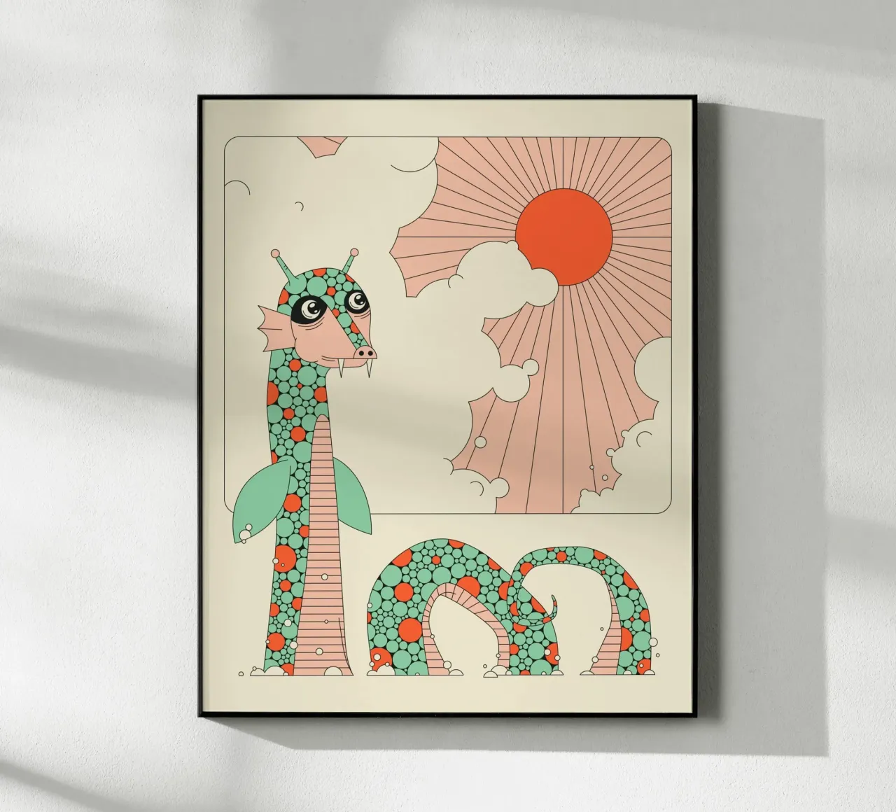 Serpente di mare plexiglass da Jazzberry Blue