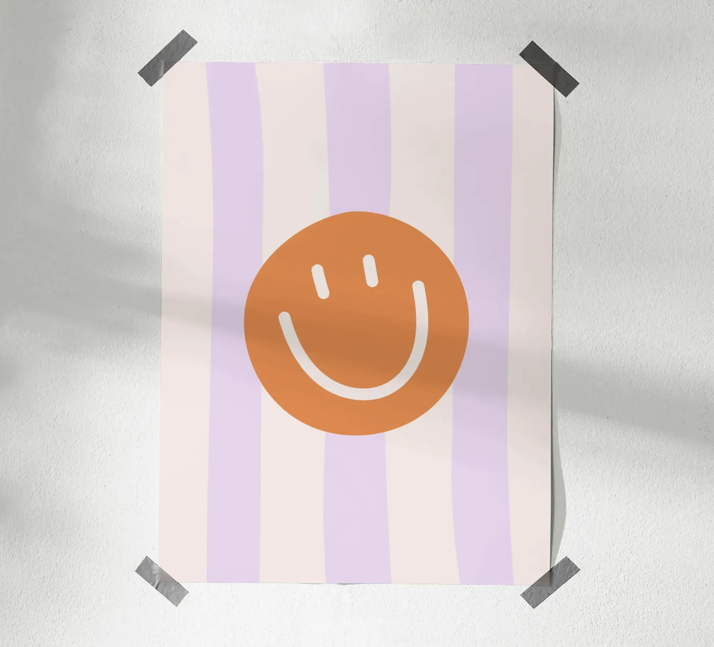 Happy face poster da we line studio - art