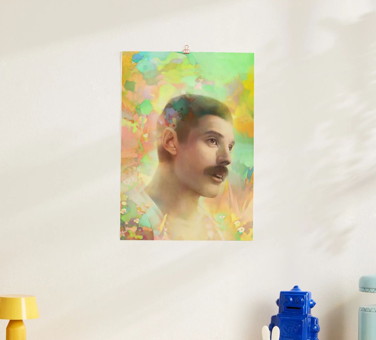 Freddie Mercury - Unverfrorener Showman Poster von Artascy Art