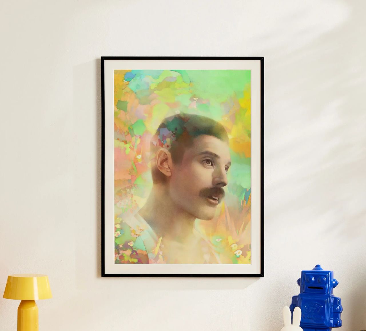 Freddie Mercury - Unverfrorener Showman Poster von Artascy Art