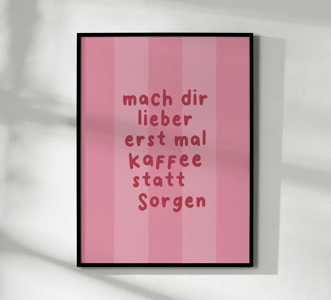 Kaffee Liebe poster da we line studio - art