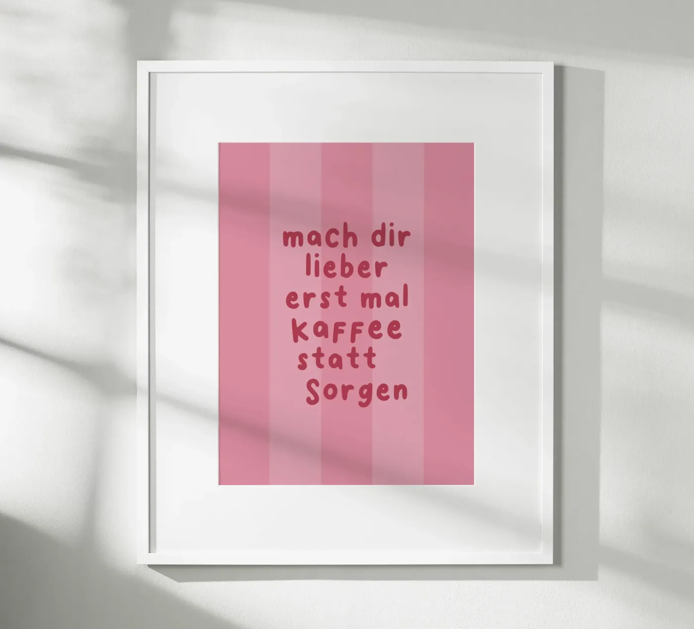 Kaffee Liebe poster da we line studio - art