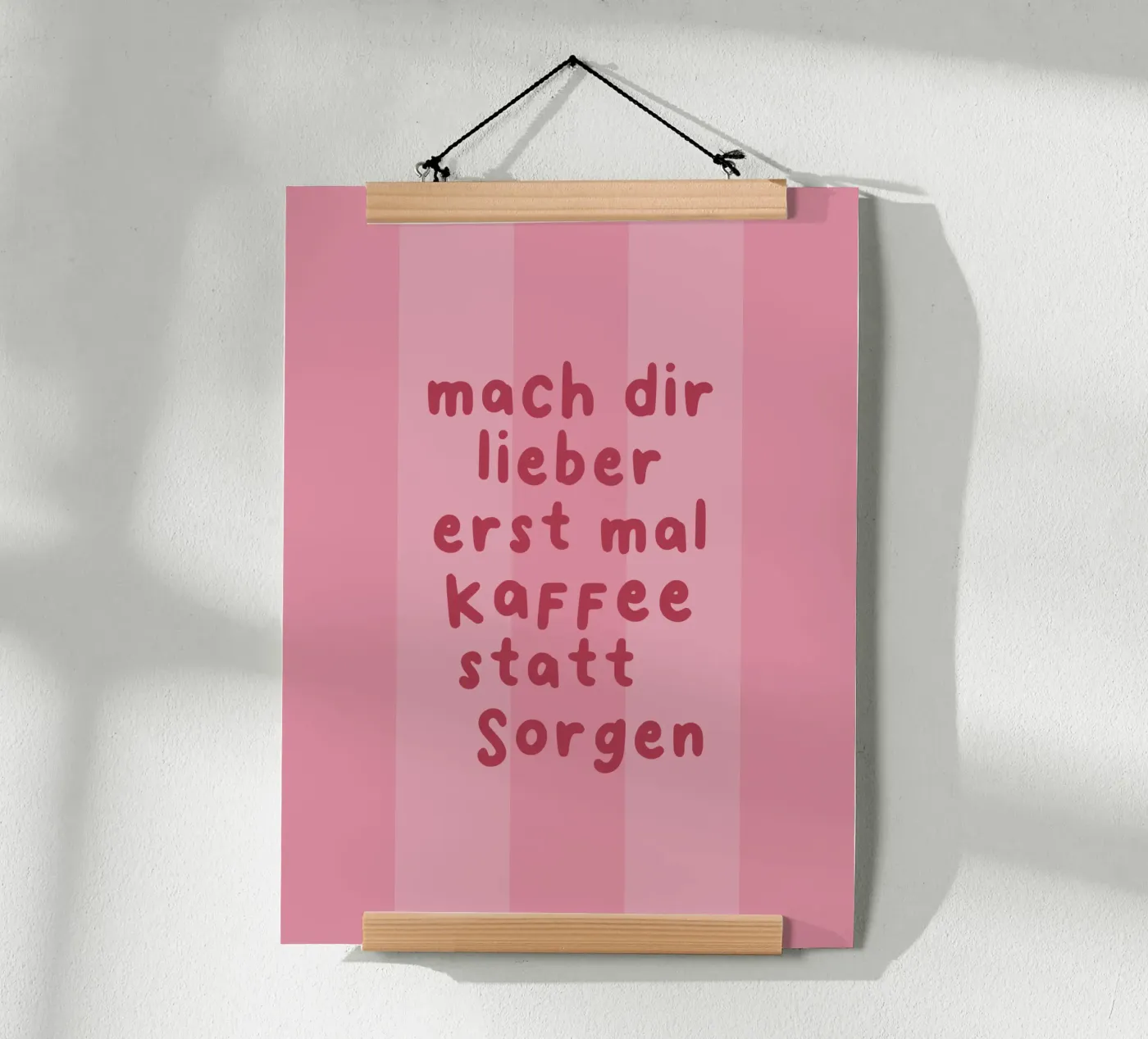 Kaffee Liebe poster da we line studio - art