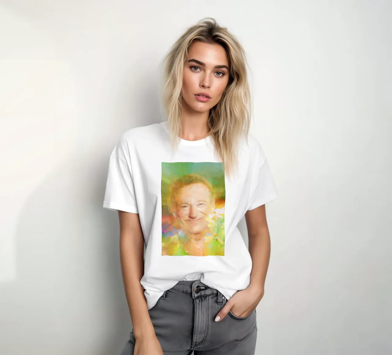 Robin Williams - Risate tragiche t-shirt da Artascy Art