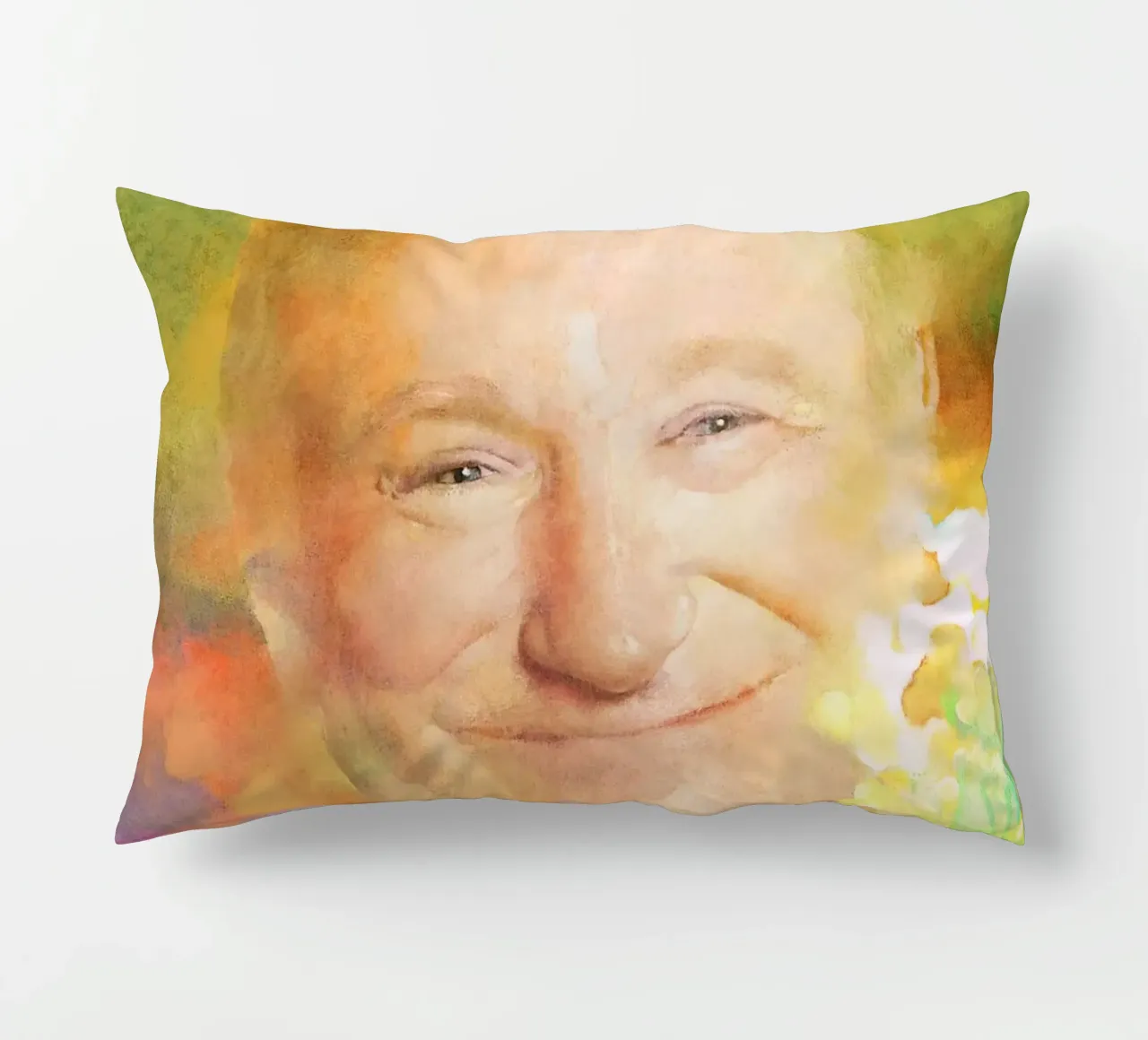 Robin Williams - Risate tragiche cuscino da Artascy Art