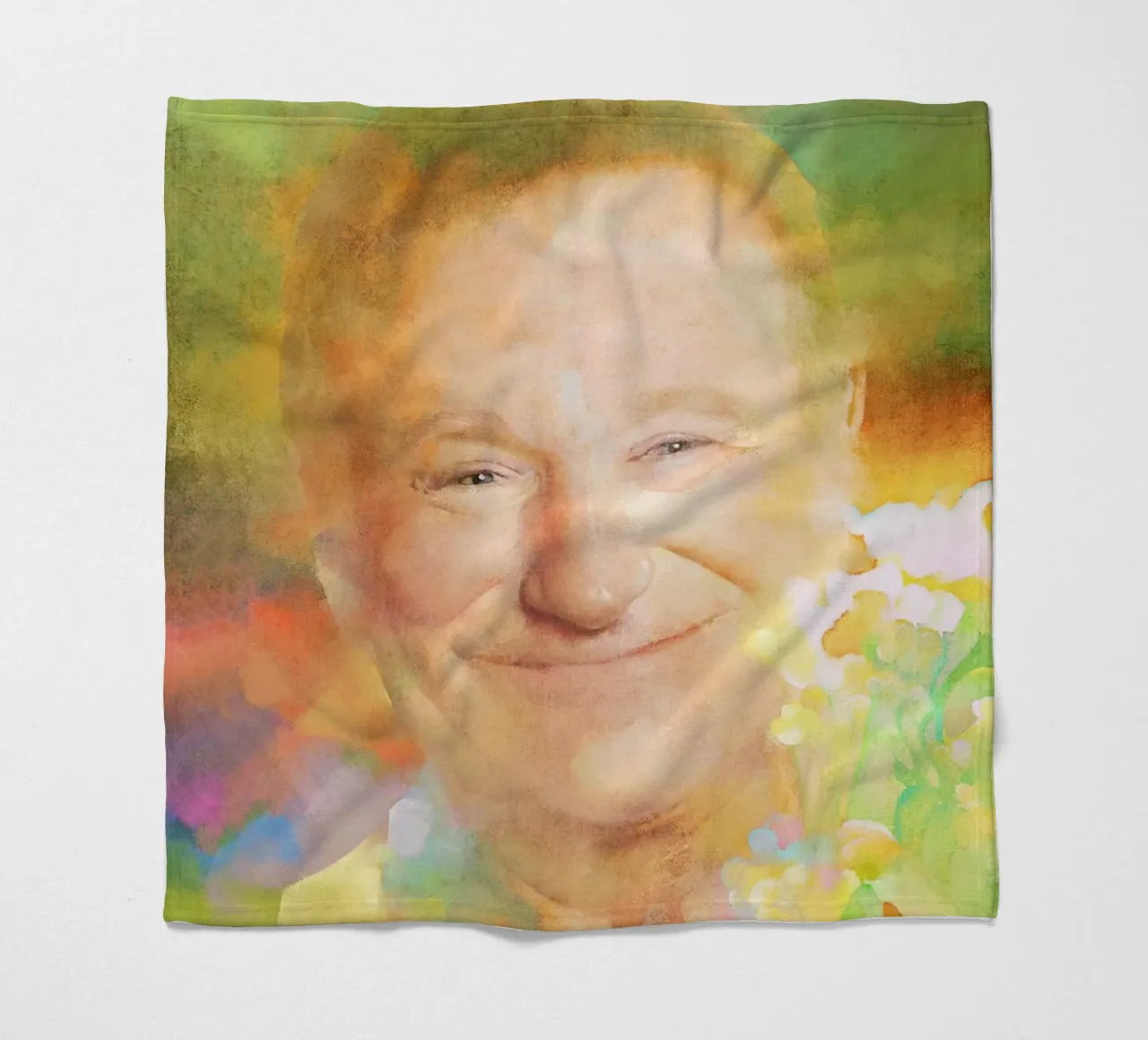 Robin Williams - Risate tragiche coperta in pile da Artascy Art