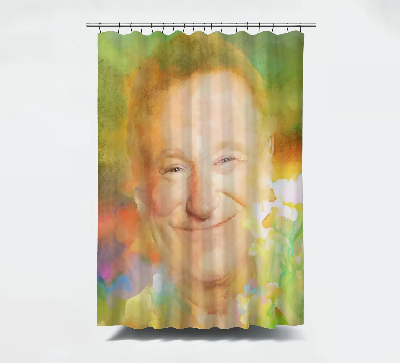 Robin Williams - Risate tragiche tenda da doccia da Artascy Art