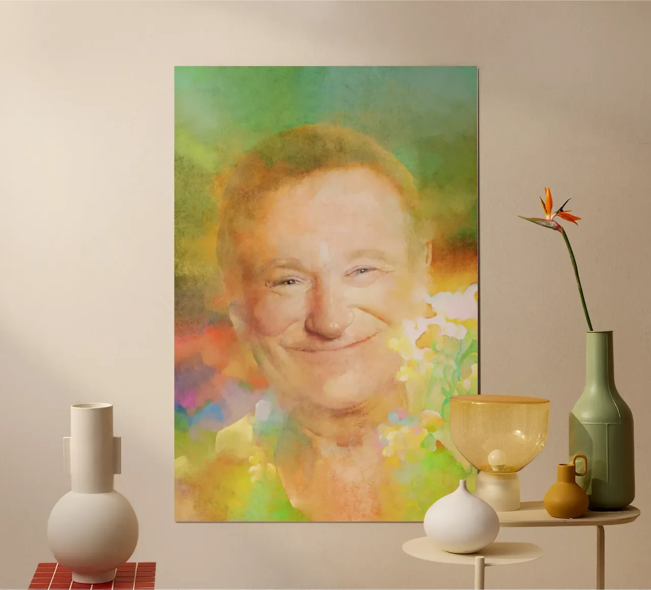 Robin Williams - Risate tragiche carta hahnemühle da Artascy Art