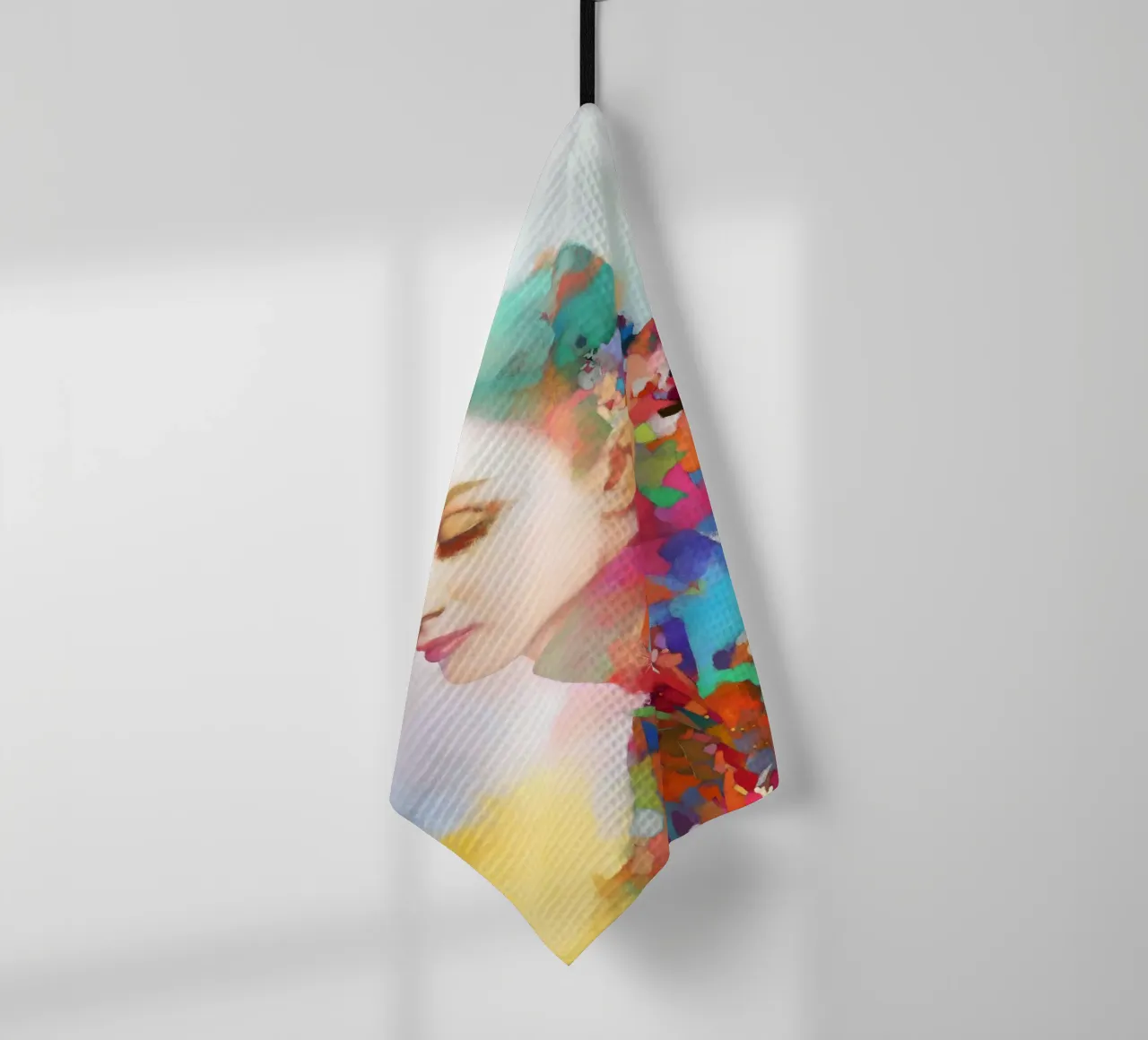 Audrey Hepburn - L'élégance intemporelle torchon de Artascy Art