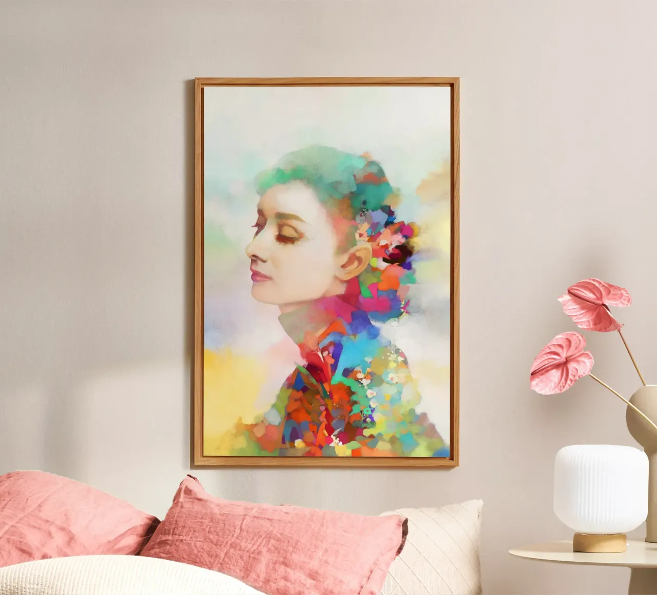 Audrey Hepburn - Eleganza senza tempo pannello forex da Artascy Art