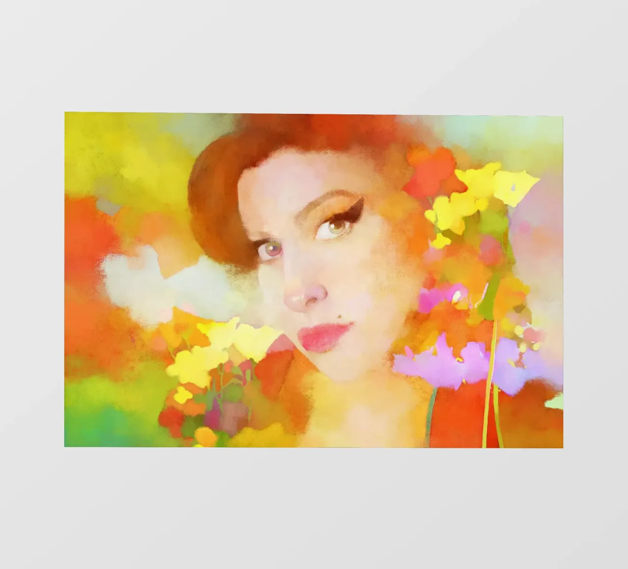 Amy Winehouse - Un'anima tormentata pellicola backlit da Artascy Art