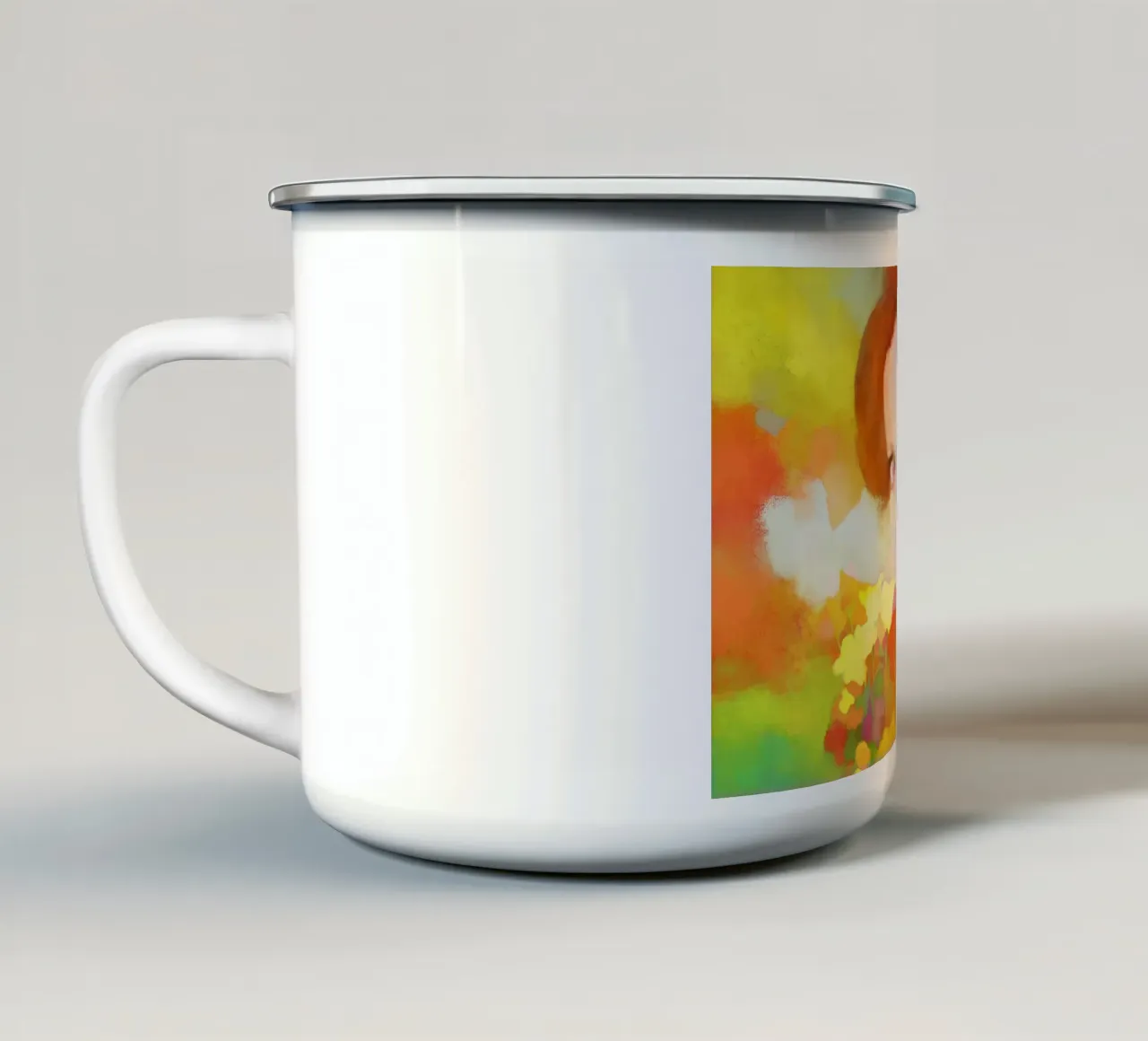 Amy Winehouse - Un'anima tormentata tazza in smalto da Artascy Art