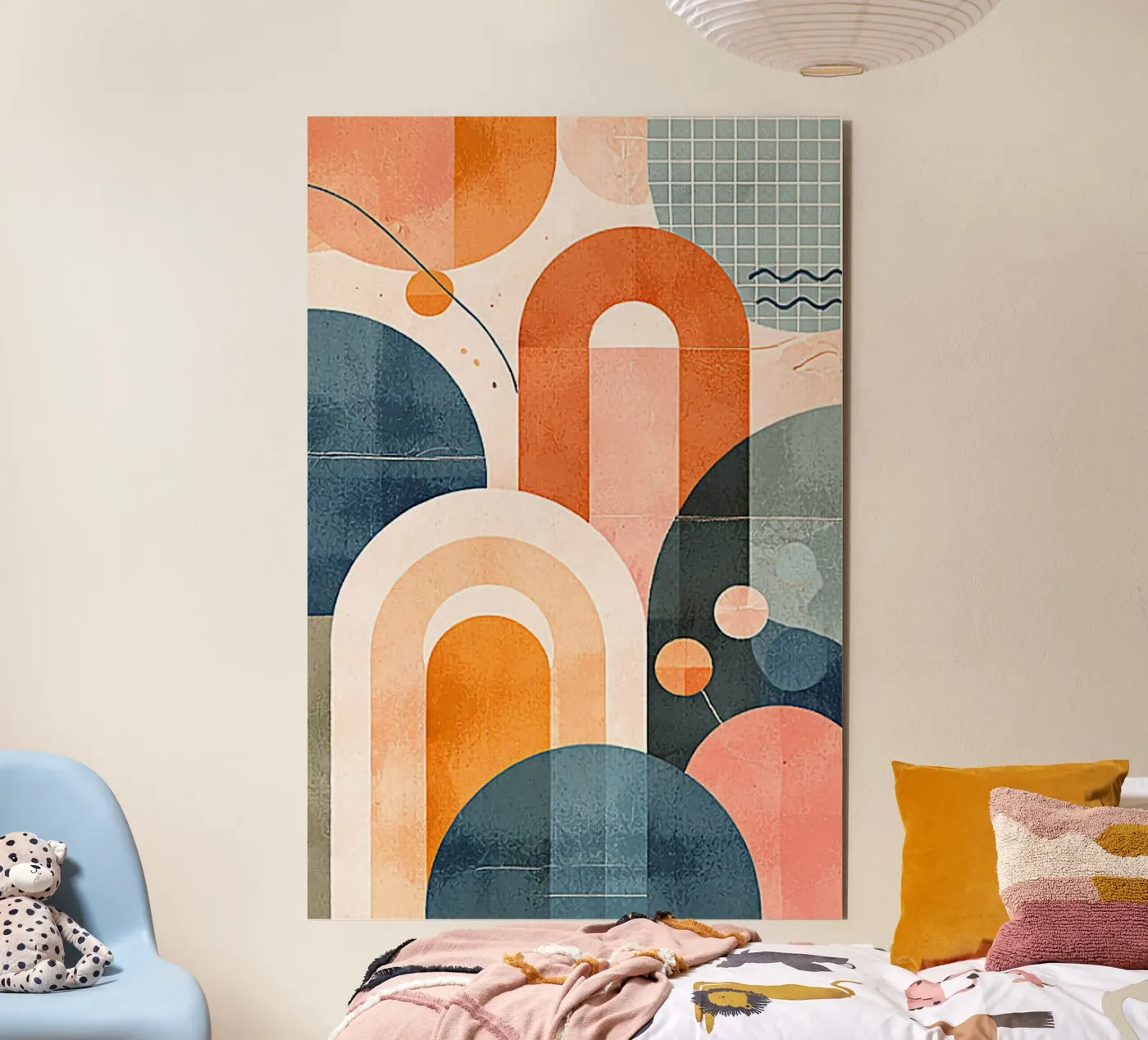 Forms in harmony forex plate by Forméa Art Studio