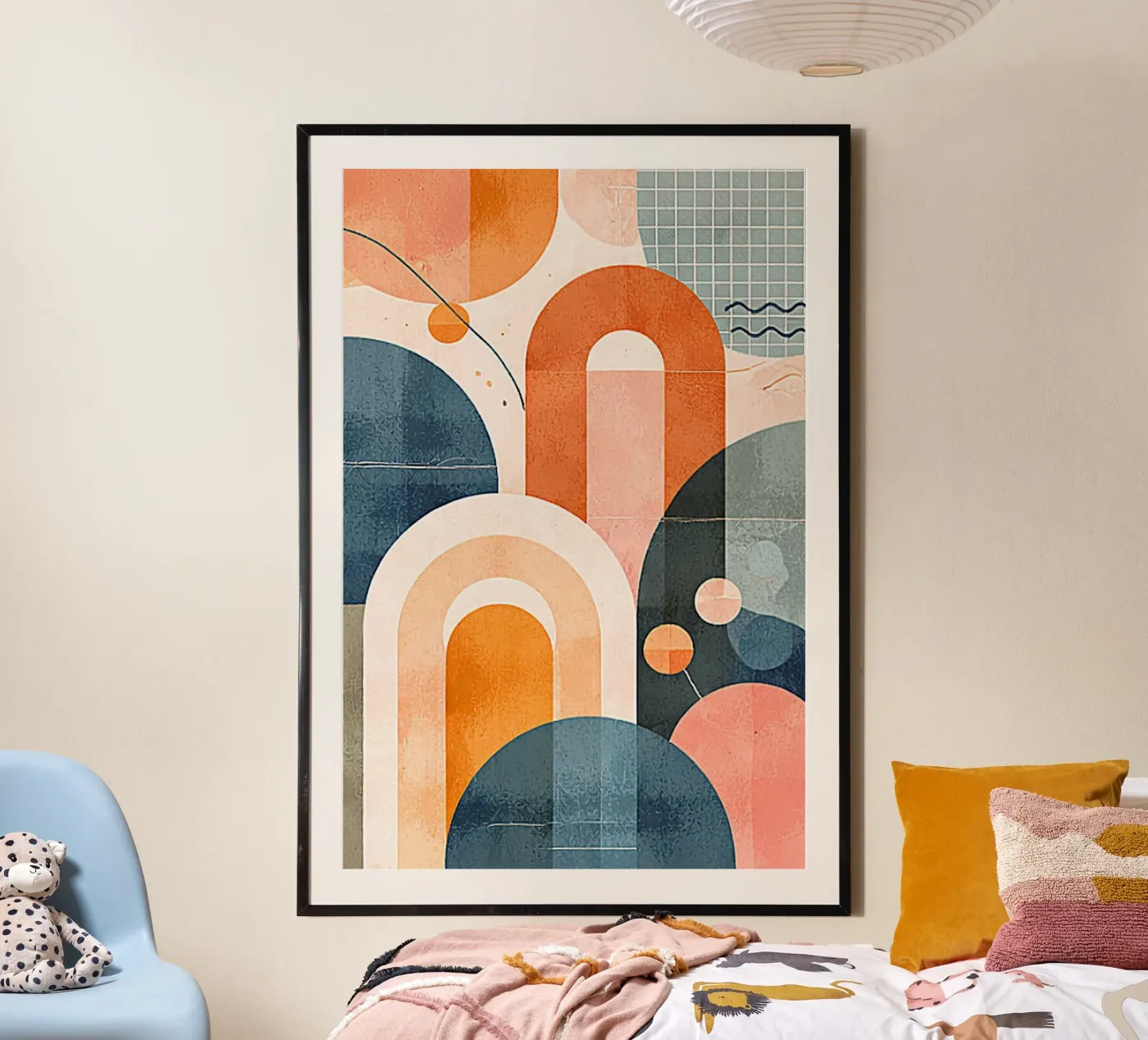 Forms in harmony poster by Forméa Art Studio