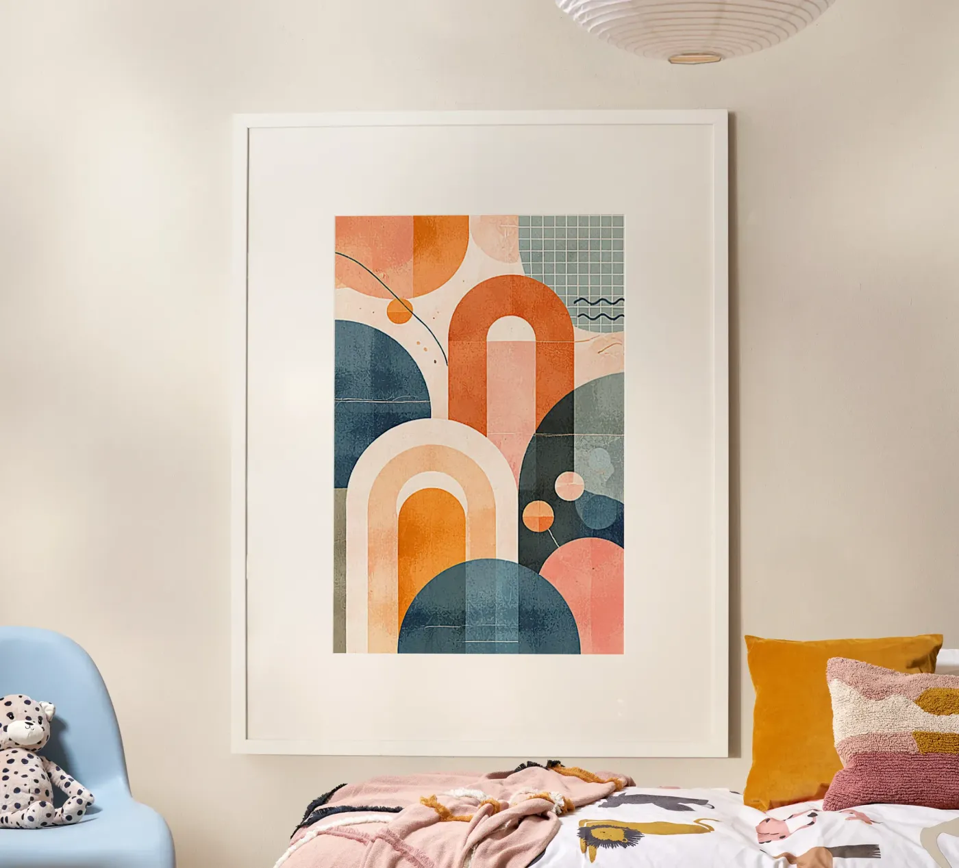 Forms in harmony poster by Forméa Art Studio