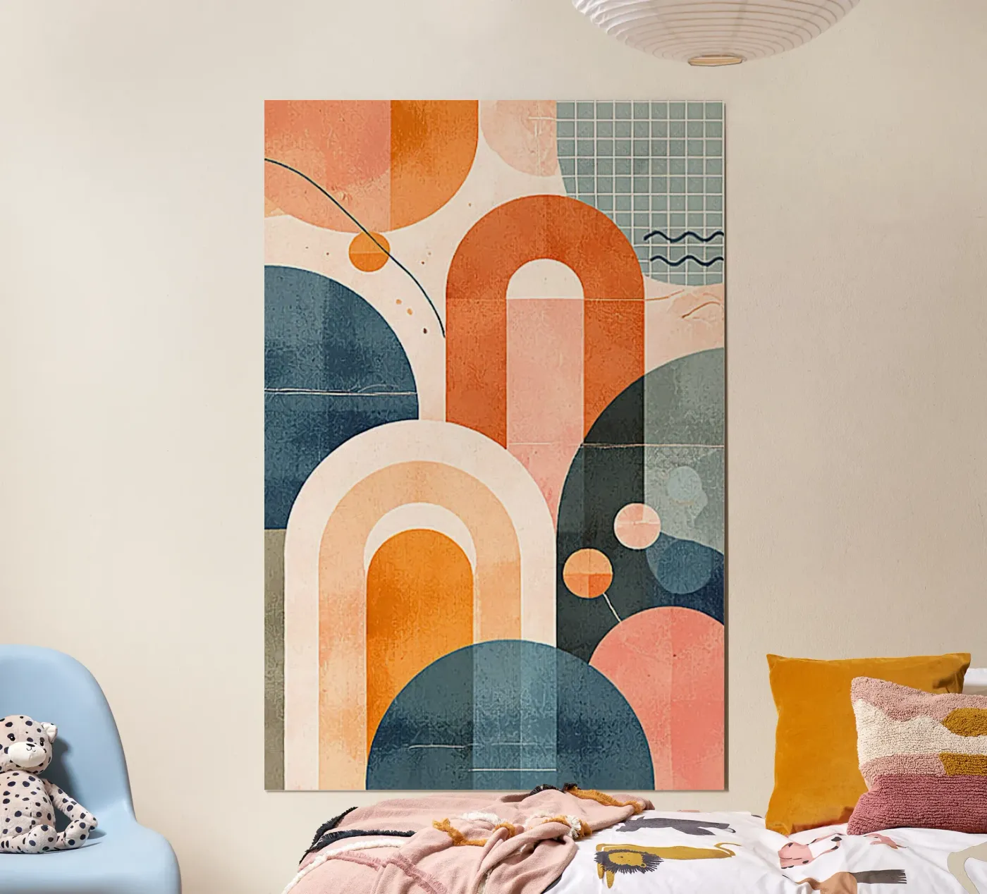 Forms in harmony poster by Forméa Art Studio