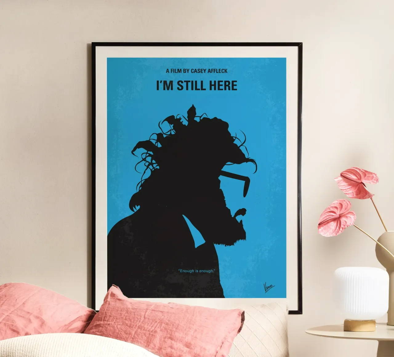 No637 My I am Still Here minimal movie poster poster da Chungkong