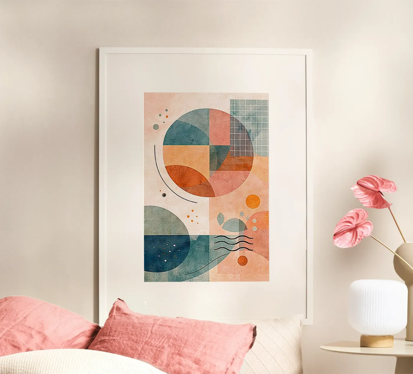 Equilibrio geometrico poster da Forméa Art Studio