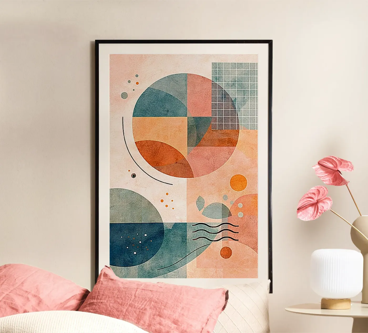 Equilibrio geometrico poster da Forméa Art Studio