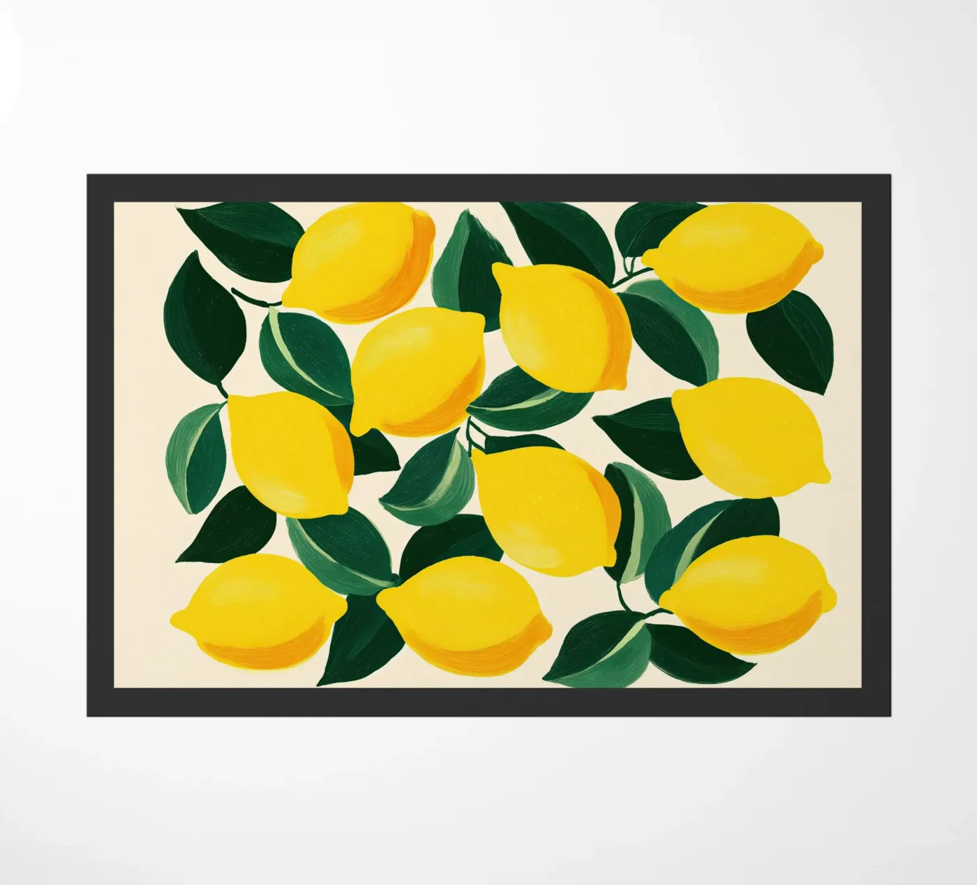 Lemons 1 Fußmatte von Hugo