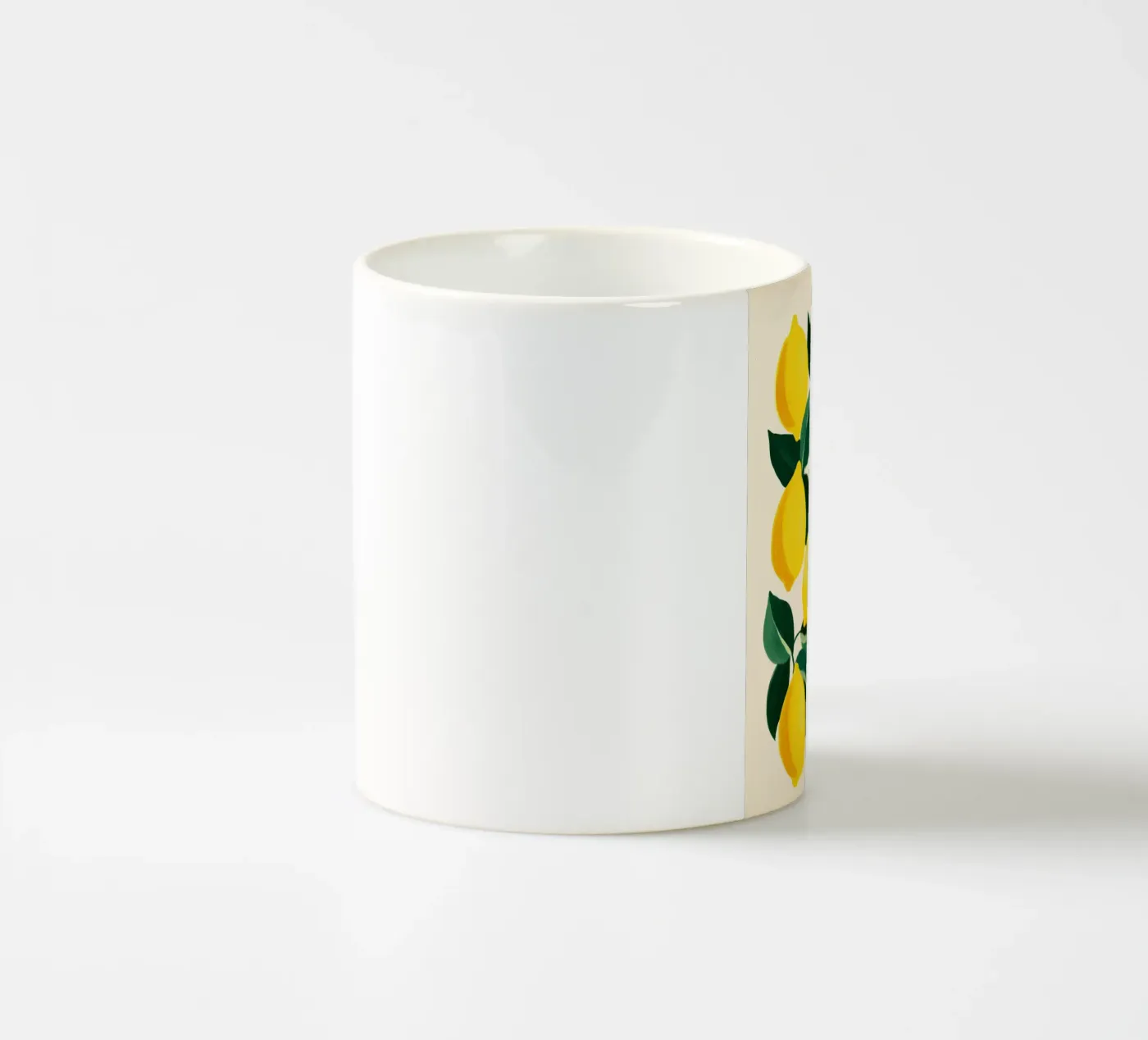 Lemons 1 ceramic mug by Hugo