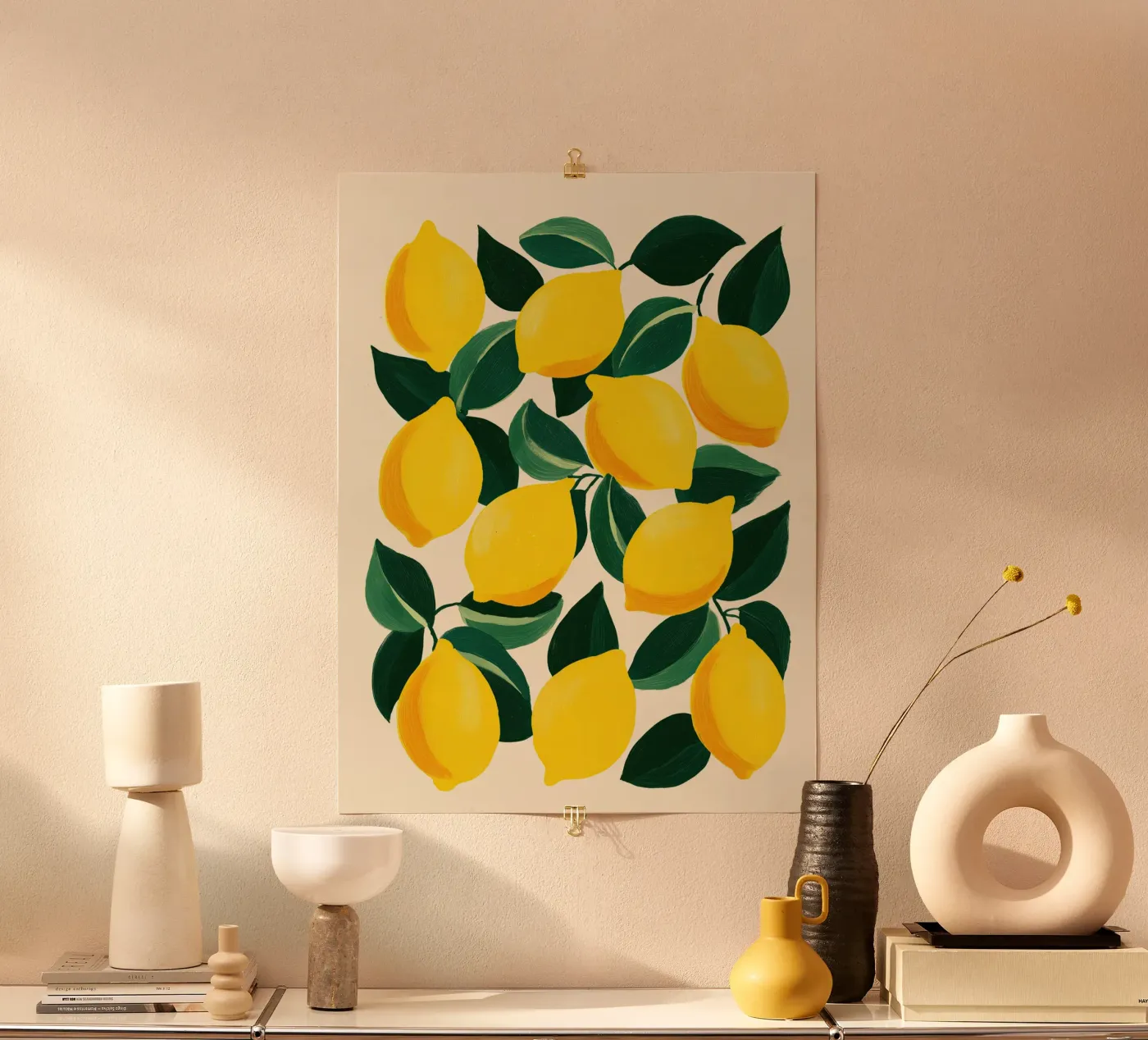 Lemons 1 Poster von Hugo
